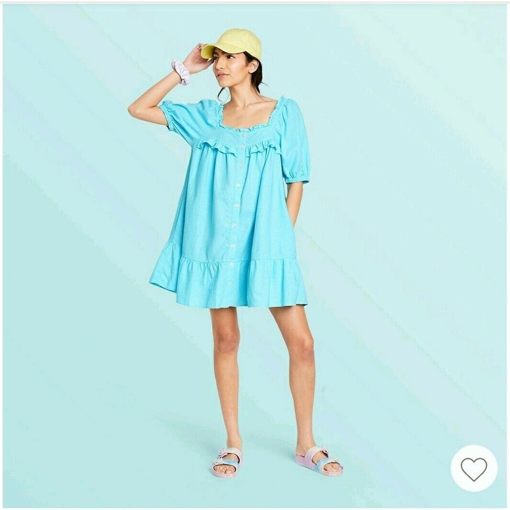 Stoney Clover Lane x Target Women's Short Sleeve Ruffle Dress